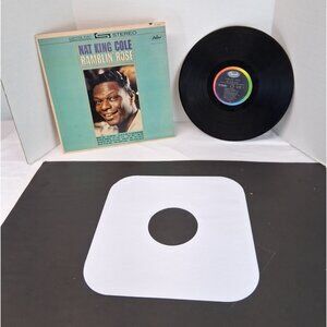 Nat King Cole Ramblin' Rose Vinyl Record ST 1793 VTG 1962 Capitol 12" Stereo VG+